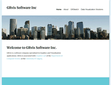 Tablet Screenshot of grvis.com